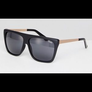 Quay Australia OTL II Square Sunglasses In Black